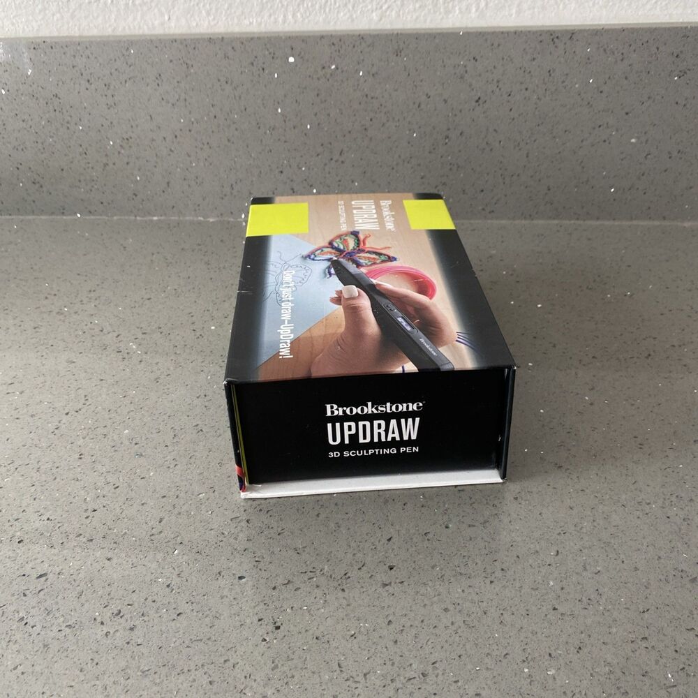 Brookstone Updraw 3D Sculpting Pen w/Filament Pack Draw Drawing Craft Art Open - Picture 2 of 11